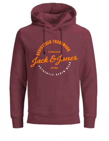 Sudadera capucha con texto Jack&Jones JJBRAT SWEET HOOD 12201406