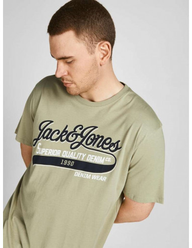 Camiseta para Hombre Jack & Jones 12193090  JJELOGO TEE SS O-NECK 2 COL NOOS PS