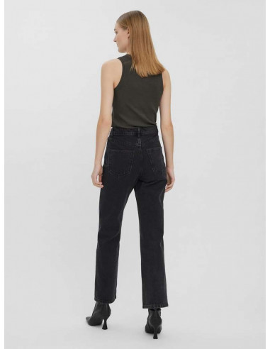 Jeans Recto Vero Moda Mujer 10257987 VMKITHY HR LOOSE STR 7/8 JEANS VI156