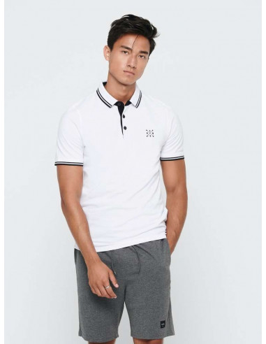 Polo Chico Only&Sons 22011349 ONSSTAN LIFE SS FITTED POLOTEE(6560)NOOS