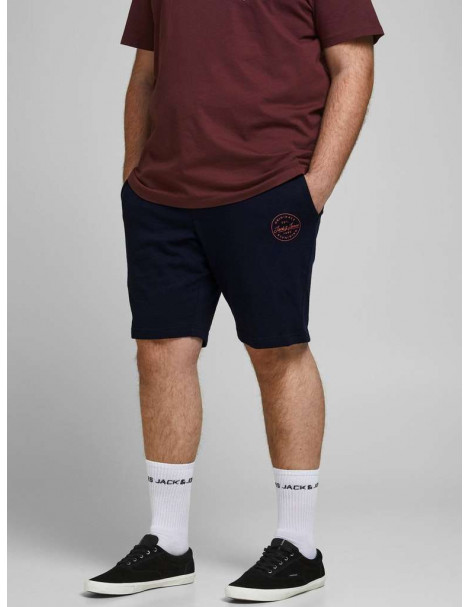 Jogger Corto Hombre Jack & Jones Plus 12187092 JPSTSHARK JJSWEAT SHORTS AT PS SN 2
