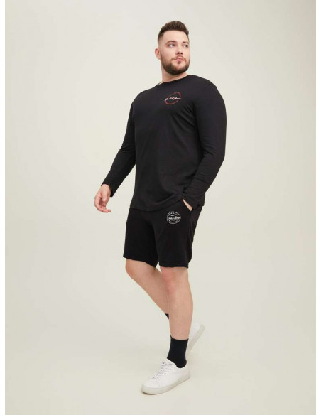 Jogger Corto Hombre Jack & Jones Plus 12187092 JPSTSHARK JJSWEAT SHORTS AT PS SN