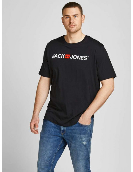 Camiseta Hombre Jack & Jones Plus 12184987 JJECORP LOGO TEE SS CREW NECK NOOS PS