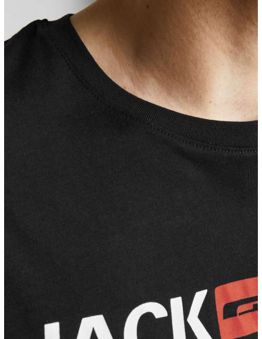 Camiseta Hombre Jack & Jones Plus 12184987 JJECORP LOGO TEE SS CREW NECK NOOS PS