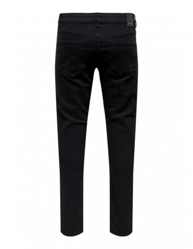Jeans Slim Fit Only&Sons 22013346 ONSLOOM LIFE SLIM BLACK PK3346