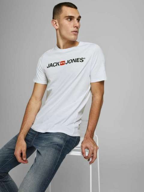 Camiseta Chico Jack&Jones 12137126  JJECORP LOGO TEE SS CREW NECK NOOS