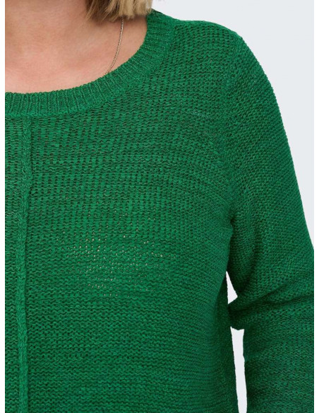 Jersey Punto Only Carmakoma 15194436 CARFOXY L/S PULLOVER ESS KNT