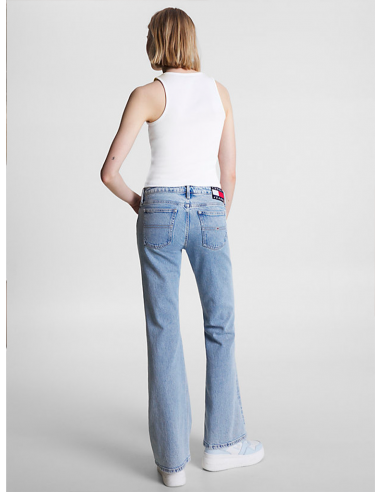 Camiseta Sin Mangas Tommy Jeans DW0DW16106 YBR TJW ESSENTIAL BUTTON RIB TANK