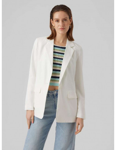 Blazer Recta Vero Moda 10287190 VMCARMEN LS LOOSE BLAZER NOOS