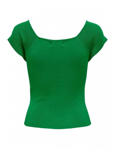 Jersey Punto Fino Jacqueline de Yong 15290588 JDYSABINE CAP SLEEVE SHORT TOP KNT