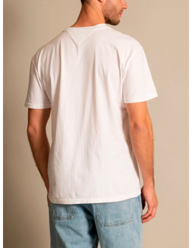 Camiseta Con Logo Corte Clásico Tommy Jeans DM0DM16878 YBR TJM CLSC LINEAR CHEST TEE