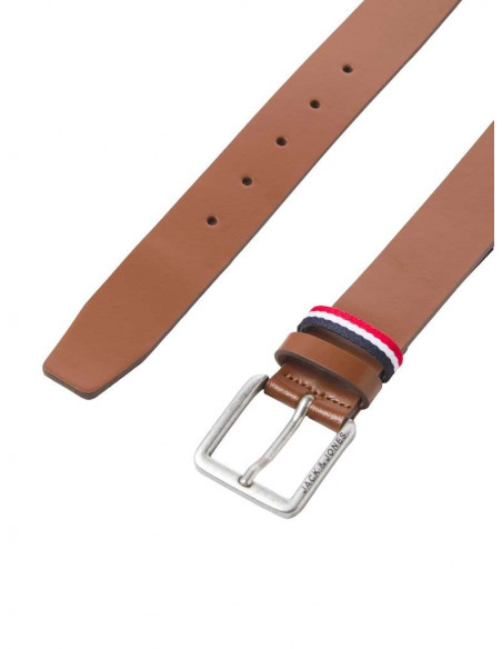 Cinturón piel Jack&Jones 12219179 JACESPO BELT NOOS