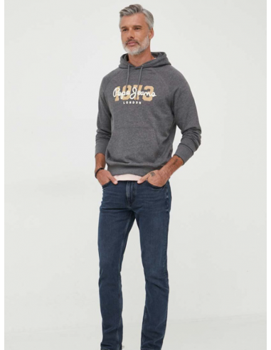 Sudadera Capucha Logotipo Pepe Jeans PM582482 MEIER HOODIE