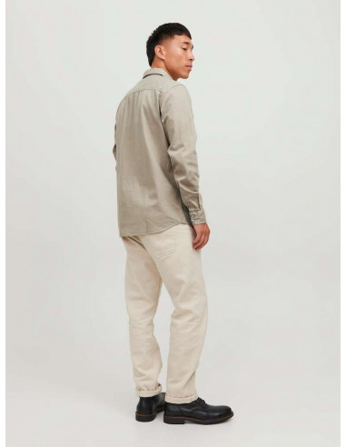 Camisa Denim Hombre Jack & Jones 12138115 JJESHERIDAN SHIRT L/S NOOS