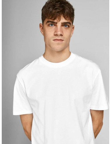 Camiseta Básica Hombre Jack&Jones 12190467 JJERELAXED TEE SS O-NECK NOOS