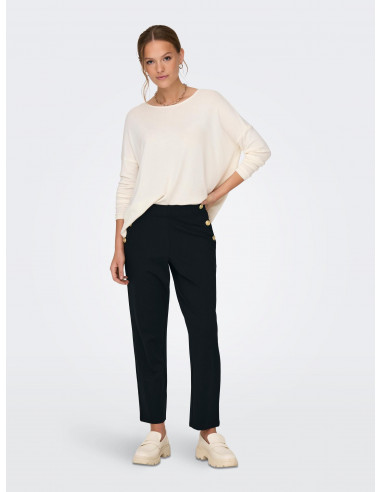 Pantalón Legging Mujer Only 15307645 ONLCALLY BUTTON ANCLE PANT JRS