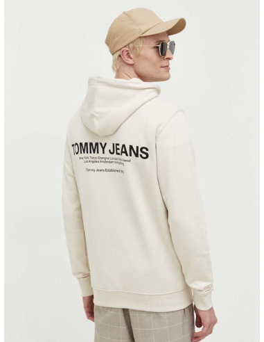 Sudadera Capucha Logo Hombre Tommy Jeans DM0DM17781 TJM REG ENTRY GRAPHIC HOODIE