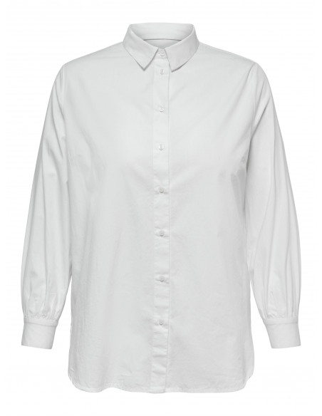 Camisa Básica Only Carmakoma 15282838 CARNORA NEW L/S SHIRT WVN NOOS