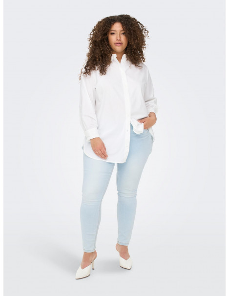 Camisa Básica Only Carmakoma 15282838 CARNORA NEW L/S SHIRT WVN NOOS 2