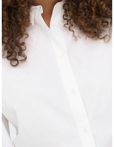 Camisa Básica Only Carmakoma 15282838 CARNORA NEW L/S SHIRT WVN NOOS