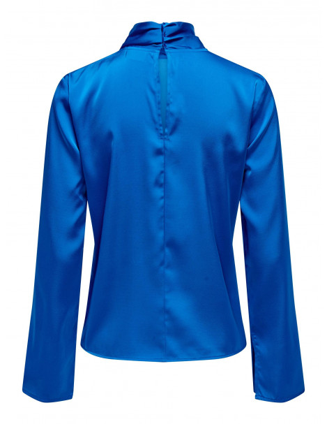 Blusa Satinada Jacqueline de Yong 15311619 JDYROCKY L/S HIGH NECK TOP WVN 2