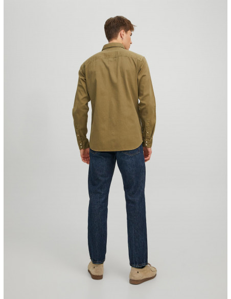 Camisa Denim Hombre Jack & Jones 12138115 JJESHERIDAN SHIRT L/S NOOS