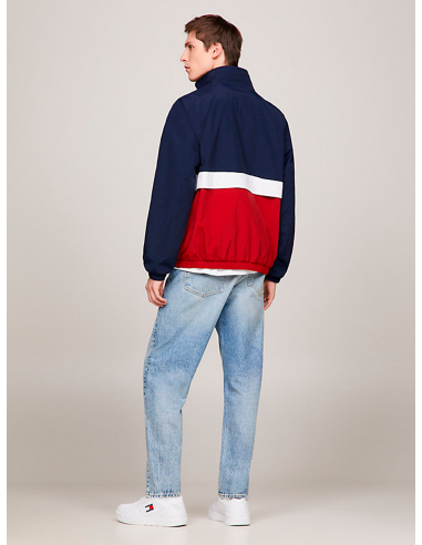 Cazadora Bomber Ligera Hombre Tommy Jeans DM0DM17887 C1G TJM ESSENTIAL COLORBLOCK JACKET