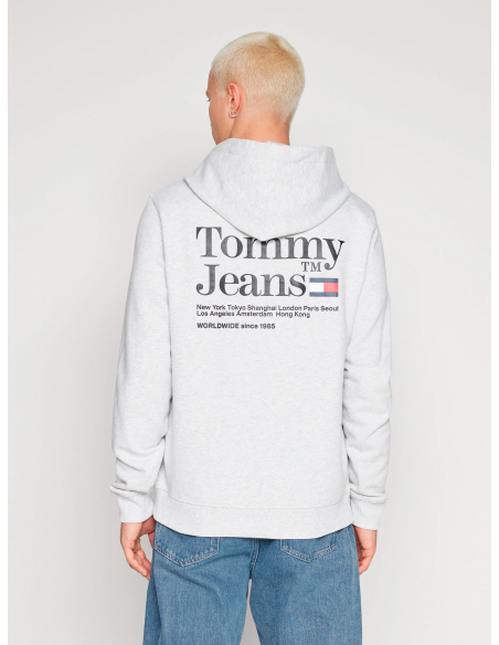 Sudadera Capucha Logo Hombre Tommy Jeans DM0DM18860 PJ4 TJM REG MODERM TOMMY TM HOODIE