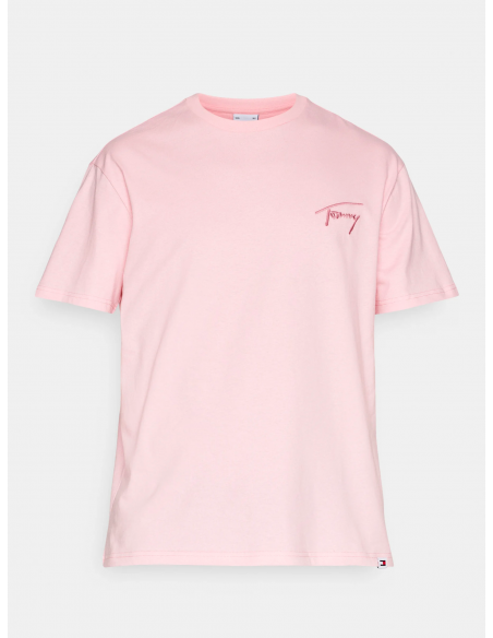 Camiseta Corte Clásico Tommy Jeans DM0DM17994 THA TJM REG SIGNATURE TEE EXT