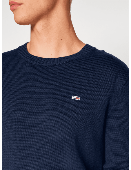 Jersey Punto Estructura Hombre Tommy Jeans DM0DM18370 C1G TJM SLIM ESSNTLS C-NECK SWEATER