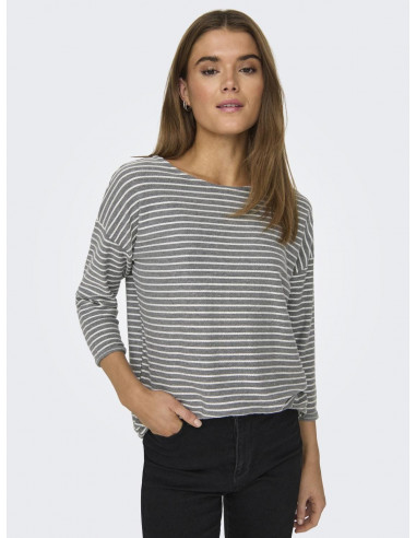 TOP RAYAS ONLY 15173185 ONLELLY 3/4 BOATNECK TOP JRS