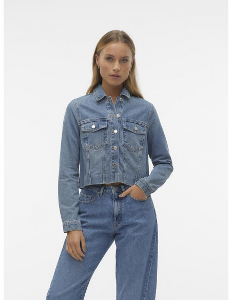 CAZADORA VAQUERA VERO MODA 10302019 VMRAY LS SHORT JACKET VI3405
