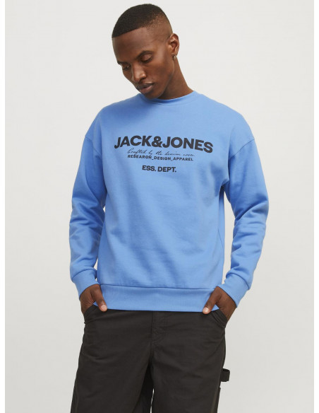 SUDADERA LOGO JACK&JONES 12249273 JJGALE SWEAT O-NECK
