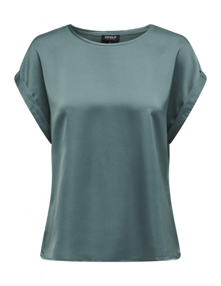 TOP SATINADO ONLY 15303413 ONLLIEKE S/S SATIN MIX TOP WVN NOOS