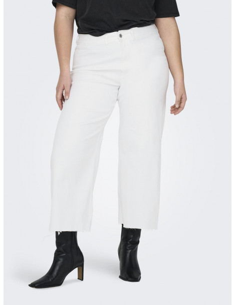 PANTALÓN WIDE LEG ONLY CARMAKOMA 15315717 CARSYLIVIE HW CLEAN WIDE CROP AK DNM PIM 2