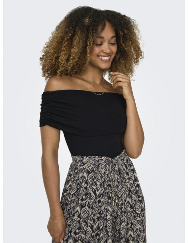 TOP HOMBROS DESCUBIETOS ONLY 15338616 ONLLIVE LOVE S/L OFF SHOULDER TOP CS JRS