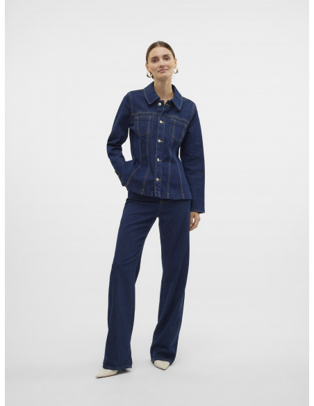 Jeans Wide Leeg Vero Moda 10323122 VMTESSA HR WIDE DNM JEANS RI3144 VIP