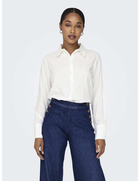 Camisa Popelin Only 15320243 ONLBERIT L/S SHIRT WVN 2