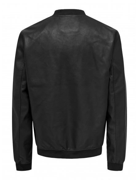 Bomber Efecto Piel Hombre Only&Sons 22028557 ONSASHER PU BOMBER OTW VD