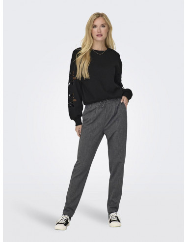 Pantalón Jogger Only 15309862 ONLPOPTRASH-ELISE EASY MELANGE PANT NOOS