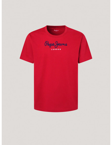 Camiseta Básica Logo Pepe Jeans PM508208 EGGO N