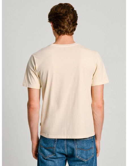 Camiseta Logo Estampado Pepe Jeans PM509650 SIMON TEE