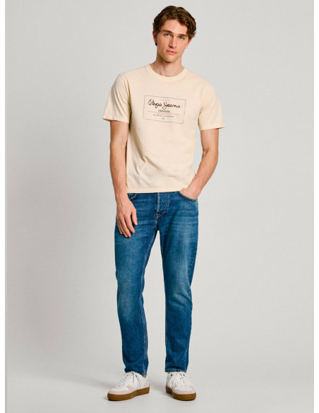 Camiseta Logo Estampado Pepe Jeans PM509650 SIMON TEE