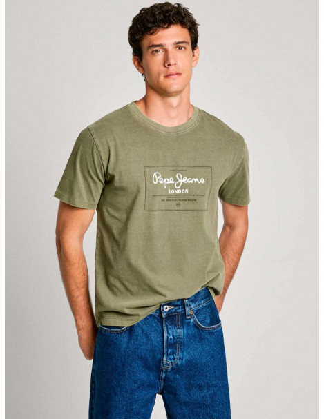 Camiseta Logo Estampado Pepe Jeans PM509650 SIMON TEE 2