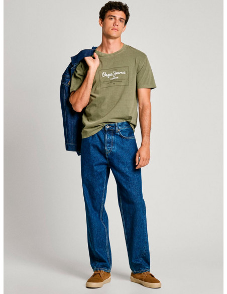 Camiseta Logo Estampado Pepe Jeans PM509650 SIMON TEE