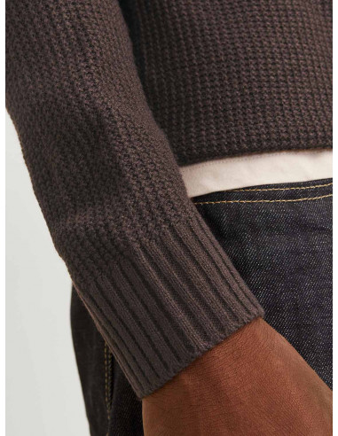Jersey Punto Combinado Jack&Jones 12258569 JJROY KNIT CREW NECK