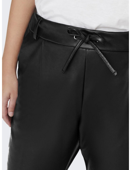 Pantalón Efecto Piel Only Carmakoma 15269751 CARGOLDTRASH LIFE EASY COATED PANT PNT