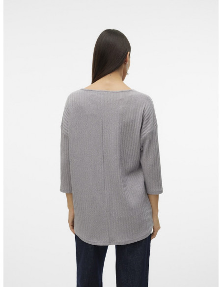 Jersey Punto Canale Vero Moda 10317848 VMBRITT 3/4 TOP GA JRS BOO