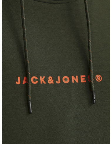 Sudadera Capucha Ajustable Jack&Jones 12257192 JJTREE SWEAT HOOD