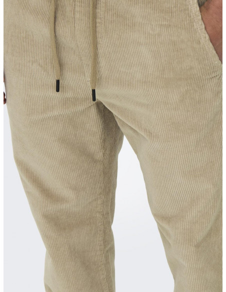Pantalón Pana Only&Sons 22029790 ONSLINUS TAP CORDUROY 0185 PANT NOOS
